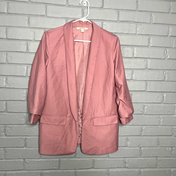 Miami Blush Pink Women's Blazer - Picture 1 of 11